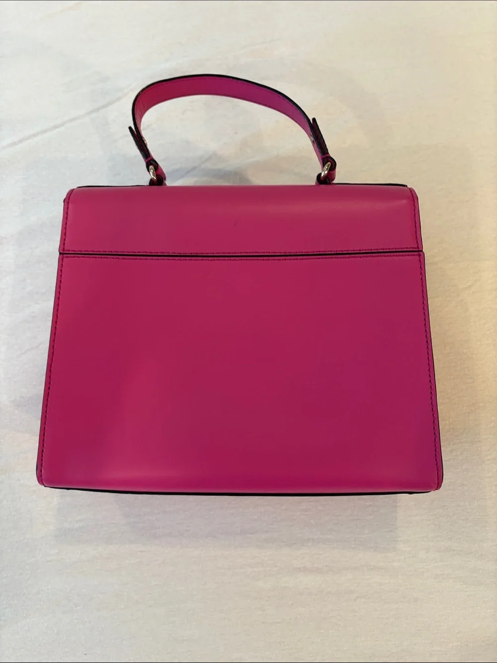 kate spade Fuchsia Top-Handle Satchel with Gold-Tone Hardware
